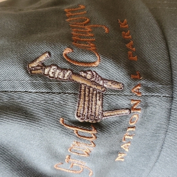 Grand Canyon NP green ball cap. Preowned, adjustable 100% Cotton - Picture 2 of 6